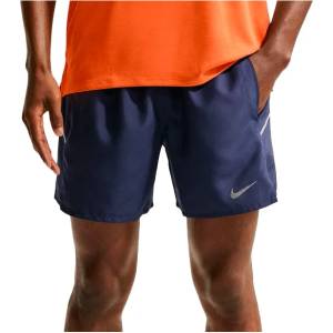Nike Мъжки шорти за бягане Nike Dri-Fit Miler 5'' 2In1 Short Running shorts - Midnight Navy / Obsidian / Reflective Silver - размер XL (012-4770-0214)
