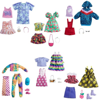 Mattel Barbie tématické oblečky FLP40