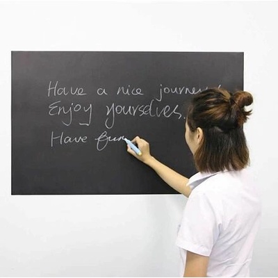 Kovová fólie, samolepicí černá s pěnovým lepidlem, popisovací, 100 × 60 cm – Zboží Mobilmania