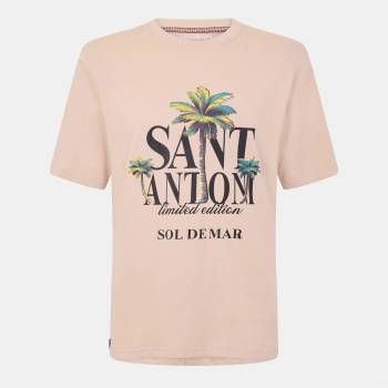 Threadbare Тениска Threadbare Men's Regular Fit T-Shirt - Dark Stone