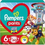 Pampers Гащички Pampers Pants Paw Patrol 6 (14-19 кг. ) - 60 броя