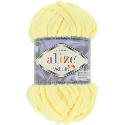 Alize Velluto 13 svetlá žltá