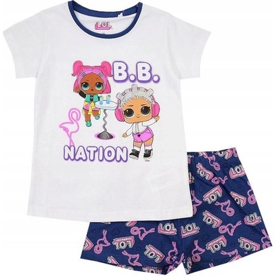 LOL SURPRISE! Pyžamo LOL bílá modré vel 104