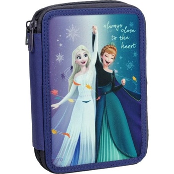 FROZEN Ученически несесер с пособия Frozen Idyllic - с 2 ципа (341-72100)