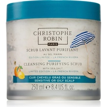 Christophe Robin Cleansing Purifying Scrub with Sea Salt šampon 250 ml