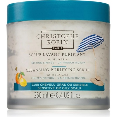 Christophe Robin Cleansing Purifying Scrub with Sea Salt šampon 250 ml