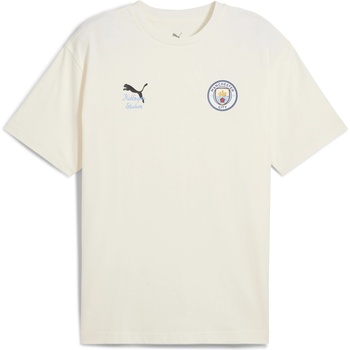 Image 1 of PUMA Детска тениска Puma x KidsSuper Manchester T-Shirt 2025 2026 Adults - Warm White