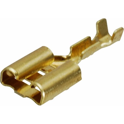 IMP Konektor Faston 6,3 mm / 0,8 mm mezera / 0,2 - 0,5 mm vodič - mosaz Množstevní SLEVA: 1