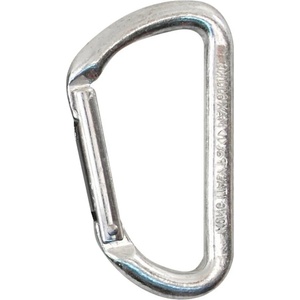 Kong Карабинер за екипировка Kong Mini D Gear carabiner - Silver - размер Straight Gate (324-0037-0811)