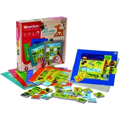 iOTOBO Magnetické mozaiky MOJE MALÉ SAFARI