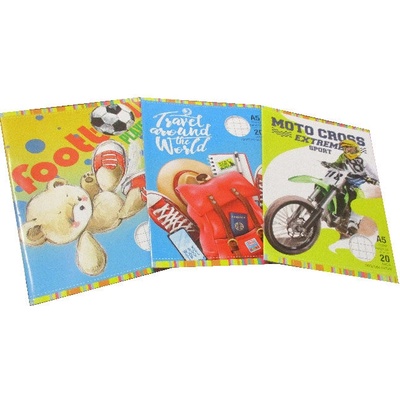 Тетрадка Мултипринт А5 20 л. ГОЛЕМИ кв. офсет (1120041-921155)