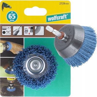 Wolfcraft Kefa na nylonové poháre Ø drieku 1/4 "(6,3 mm) 2729000 1 ks; 2729000