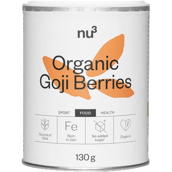 nu3 Bio Goji Berries - 130 г