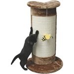 Kerbl Драскало за котка Kerbl Cat Tree Corner - ъглово, с добавена играчка - пчеличка, височина 58 см, Германия - 82526