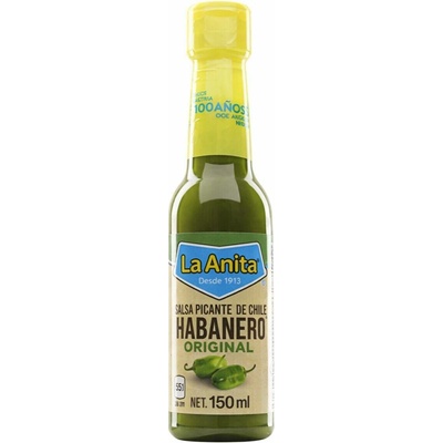 La Anita pálivá omáčka se zelenými Habanero papričkami 150 ml