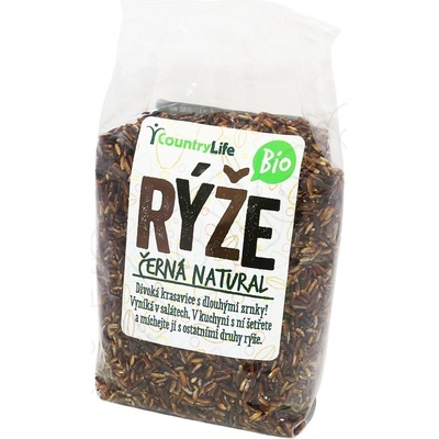 Country Life Čierna ryža bio 0,5 kg