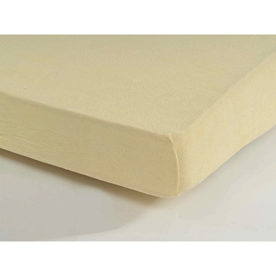 Profod Prostěradlo froté comfort Žluté 90x200