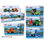 Gazelo Blocks Sluban City Gender vehicles 135374 GAZELO p8 mix price for 1 pc