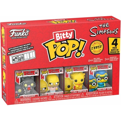Funko Bitty Pop! 4Pack The Simpsons Scratchy
