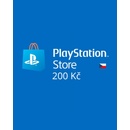 PlayStation Store predplatená karta 200 Kč