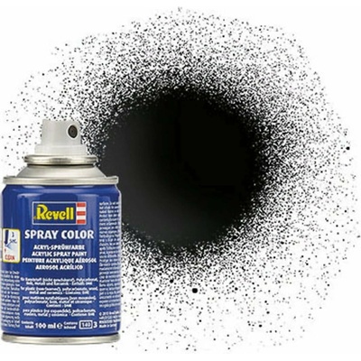 Revell Farba 34107 v spreji – Black Gloss 100 ml