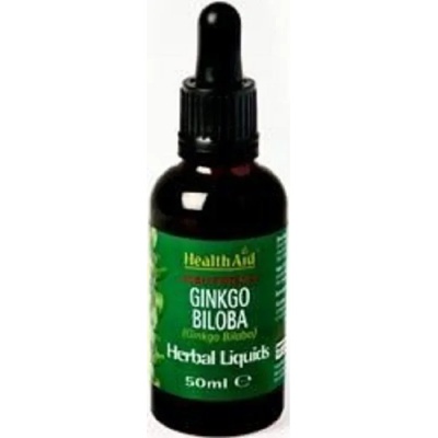 HEALTHAID ХЕЛТ ЕЙД ГИНКО БИЛОБА КАПКИ 50 МЛ / HEALTH AID GINKGO BILOBA LIQUID 50ml