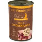 Dibaq Fitmin Purity Консервирано пилешко с черен дроб за кучета 400 g