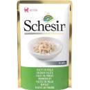 Schesir Cat Kitten Kuracie filety 85 g