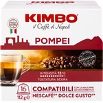 KIMBO Кафе капсули Kimbo Pompei съвместими с Dolce Gusto, 16 капсули