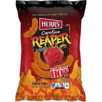 Herr's Carolina Reaper Scorchin Hot Křupky 113g