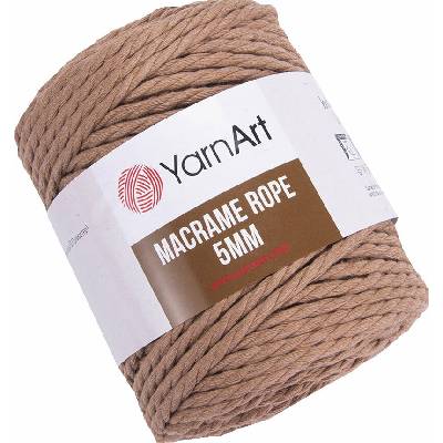 YARNART Macrame Rope 5 mm 85 m 788 Greyish Brown юта (Macrame Rope 5 mm 788)