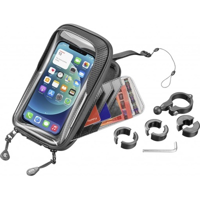 Cellularline Rider Shield na řídítka pro motorku i kolo, do 6,7