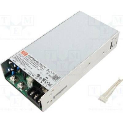 MEAN WELL NSP-500-60 Napájecí zdroj: spínaný; k vestavbě,modulový; 500W; 60VDC; 8,4A