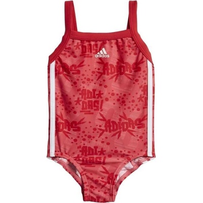adidas Plavky Swinsuit CV4656 červená
