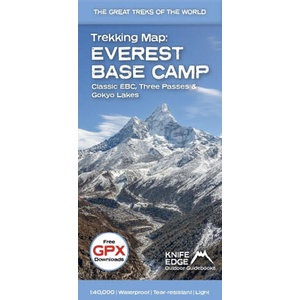 EVEREST BASE CAMP TREKKING MAP | MCCLUGGAGE ANDREW (2024)