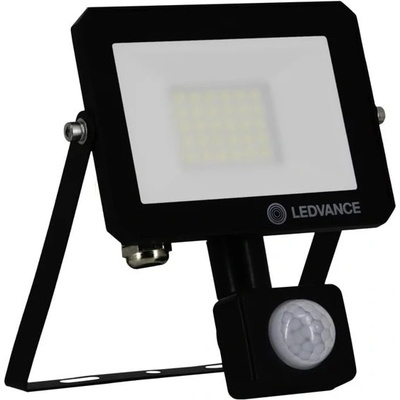 LED прожектор Ledvance Effect Sensor 840 Black, 20W, 1800lm, 4000K, IP65, за стена, със сензор