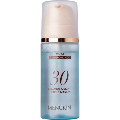 MENOKIN 30 Seconds Quick Bubble Mask Moist Hydratačná maska na tvár v pene 95 ml