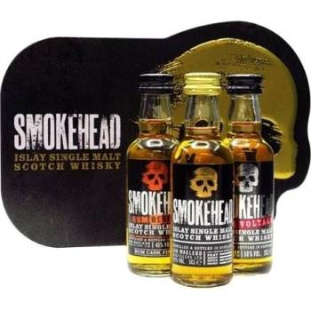 Smokehead Triple 49% 3 x 0,05 l (set)