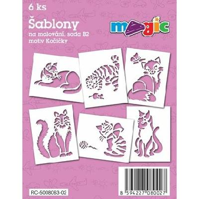 Primo Magic Papírové šablony sada B2 KOČIČKY