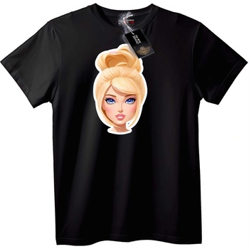 NOONEBRAND Babe Brand Карикатурен Тениска - M, Black