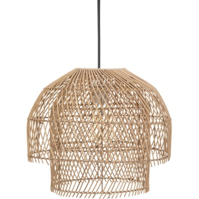 Textilomanie Závesná ratanová lampa KERY