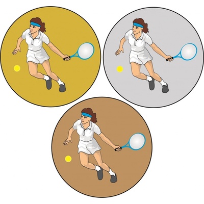 VIZINGR Tenis žena loga L1č.280
