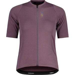 Maloja Дамска фланелка с къс ръкав за колоездене Maloja Women's RigiM. 1/2 Cycling jersey - Stormy Lilac (156-3048-0414)