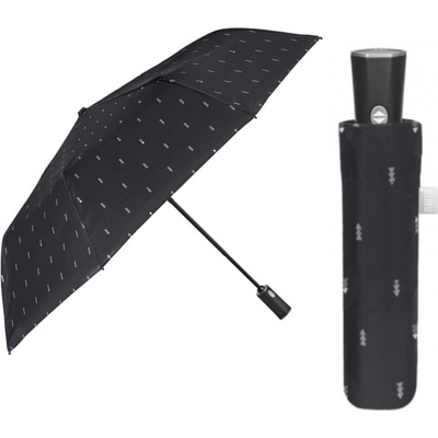 Perletti 26401 pánský plnoautomatický deštník skládací černý