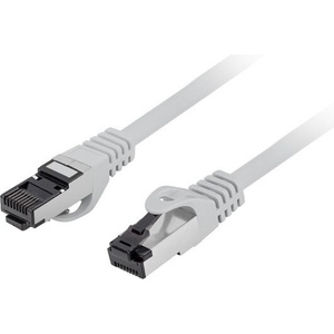 Lanberg Кабел Lanberg patch cord CAT. 8.1 S/FTP LSZH CU 1m, grey (PCF8-10CU-0100-S) - cybertrade