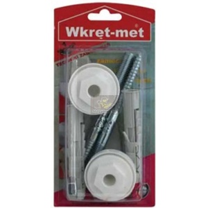 Wkret-met Комплект за монтаж на мивка 14х140 бял Wkret-met