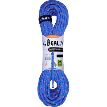 Beal Единично въже Beal Booster III 9, 7 mm Single rope - Blue - размер 50 m (308-0022-50b)