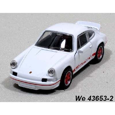 Welly Carrera Porsche RS 1973 white/red code 43653 modely aut 1:34