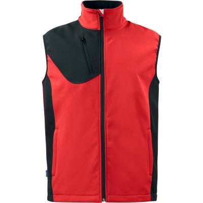 Projob Vesta 3702 softshellová unisex red Červená