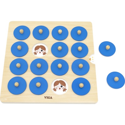 Viga Toys Образователна игра за памет Viga, от дърво (44640)